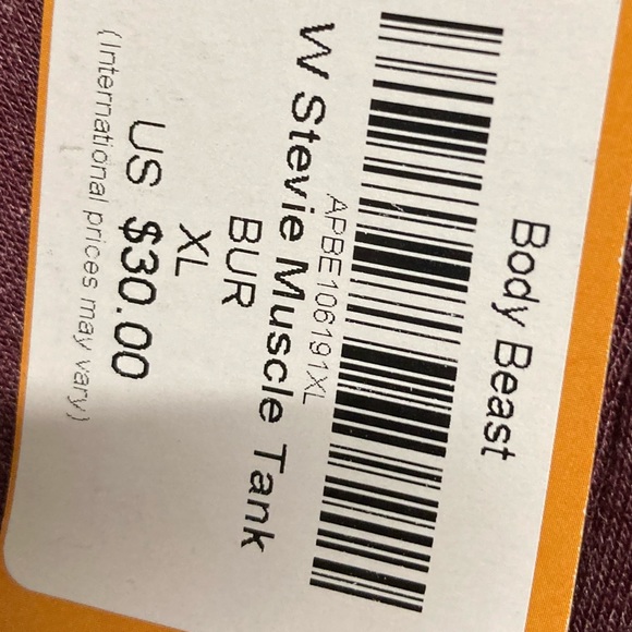 NWT Beachbody Body Beast Workout tank XL - Picture 4 of 4